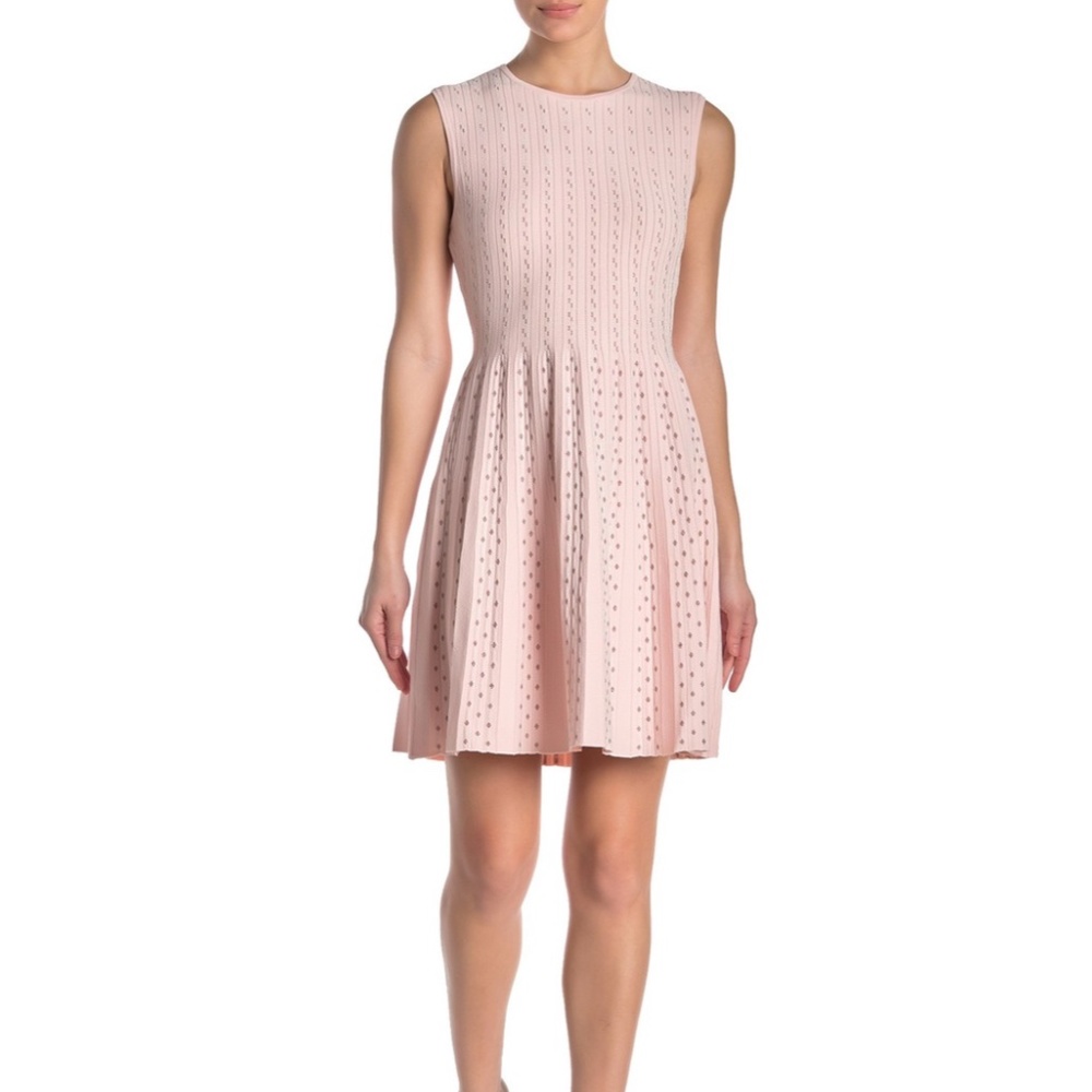 Ted Baker London Vellia Flippy Knit Skater Dress